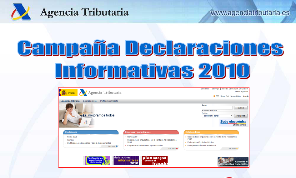Declaraciones informativas 2010