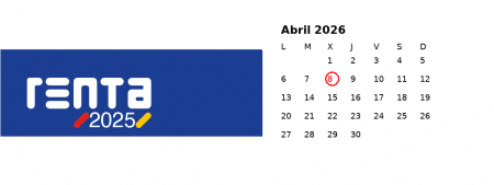 renta2025 calendario abril2026